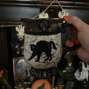 🐈‍⬛☕️ Gothic Black Cat Coffee Mug🐈‍⬛☕️